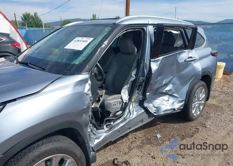 2024 Toyota Highlander Hybrid Limited from USA, damaged, VIN 5TDXBRCH5RS606967